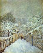 Alfred Sisley Schnee in Louveciennes Germany oil painting artist
